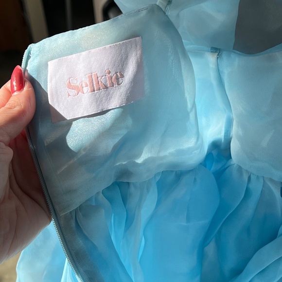 Head in the Clouds Puff Dress - Selkie - XS - Picture 4 of 4